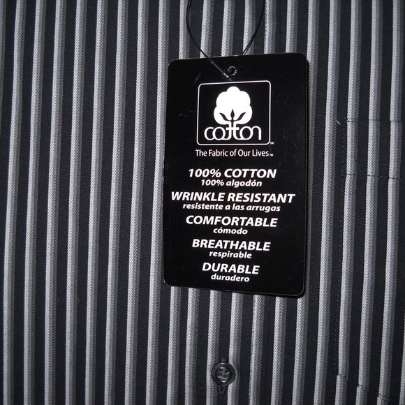 Men's George Dress Shirt Size M 38-40 - Picture 3 of 7